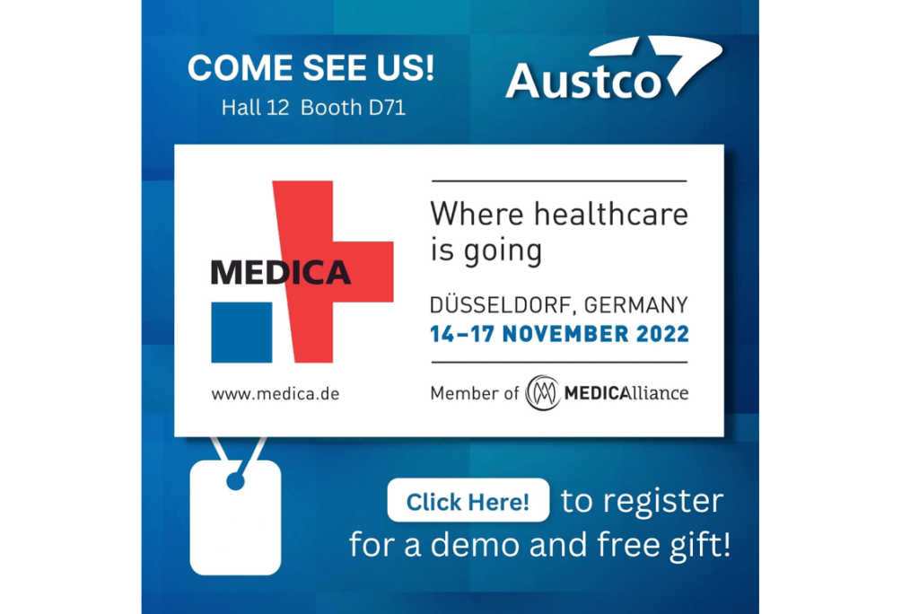 Just a few days to go till Austco are at Medica
